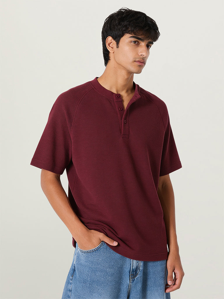 Regular-Fit Knit T-Shirt