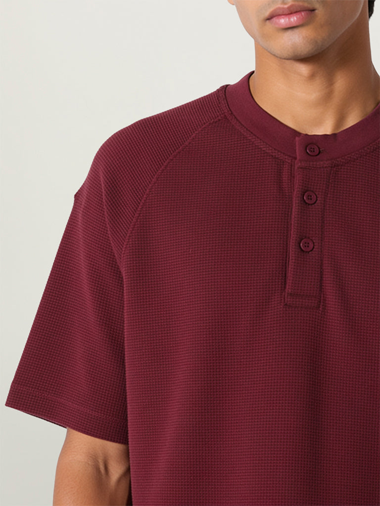 Regular-Fit Knit T-Shirt