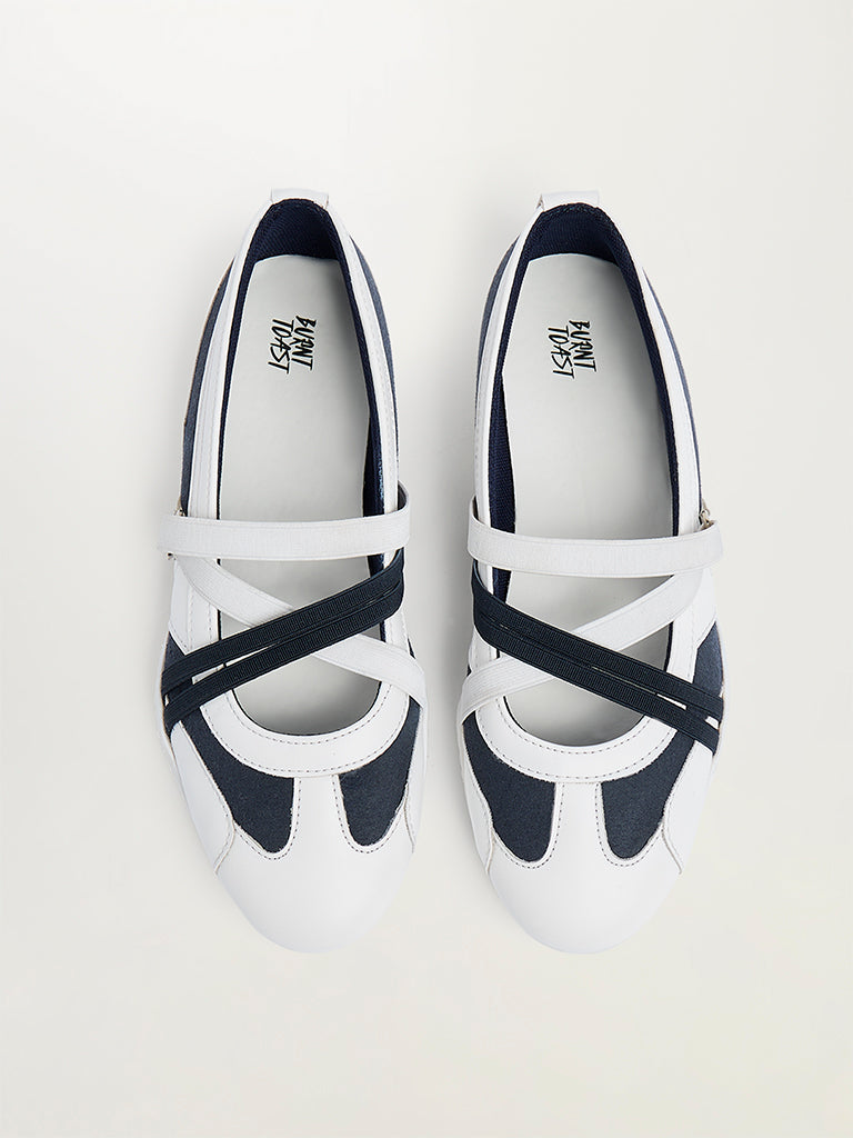Contrast Mary Jane Shoes