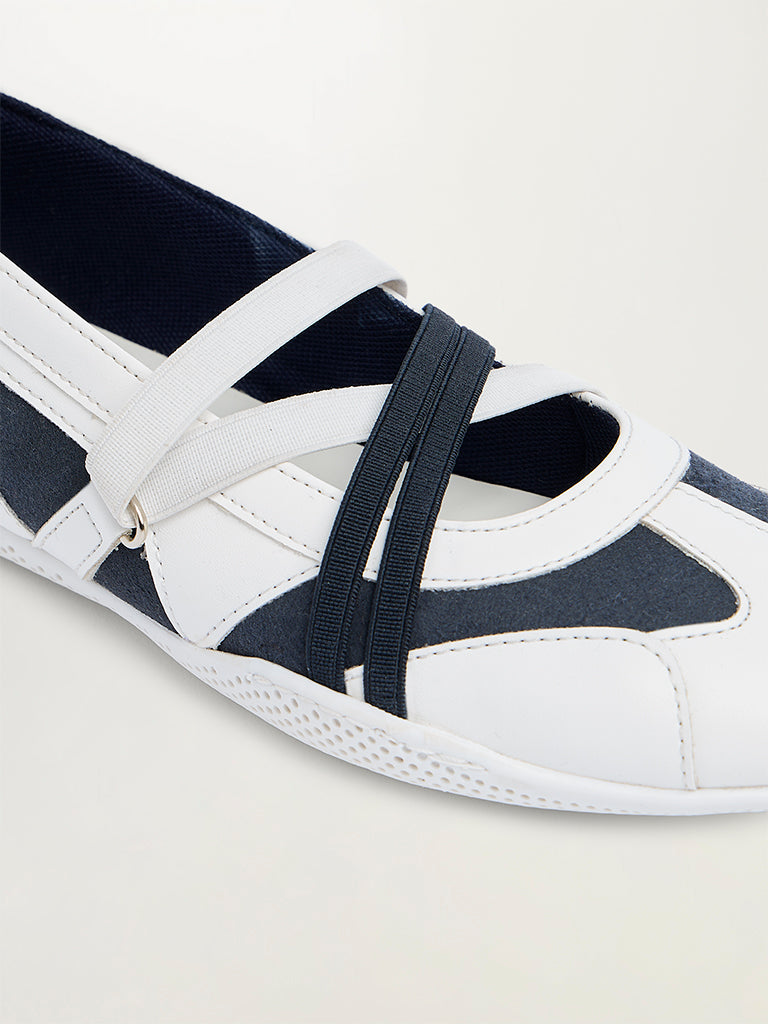 Contrast Mary Jane Shoes