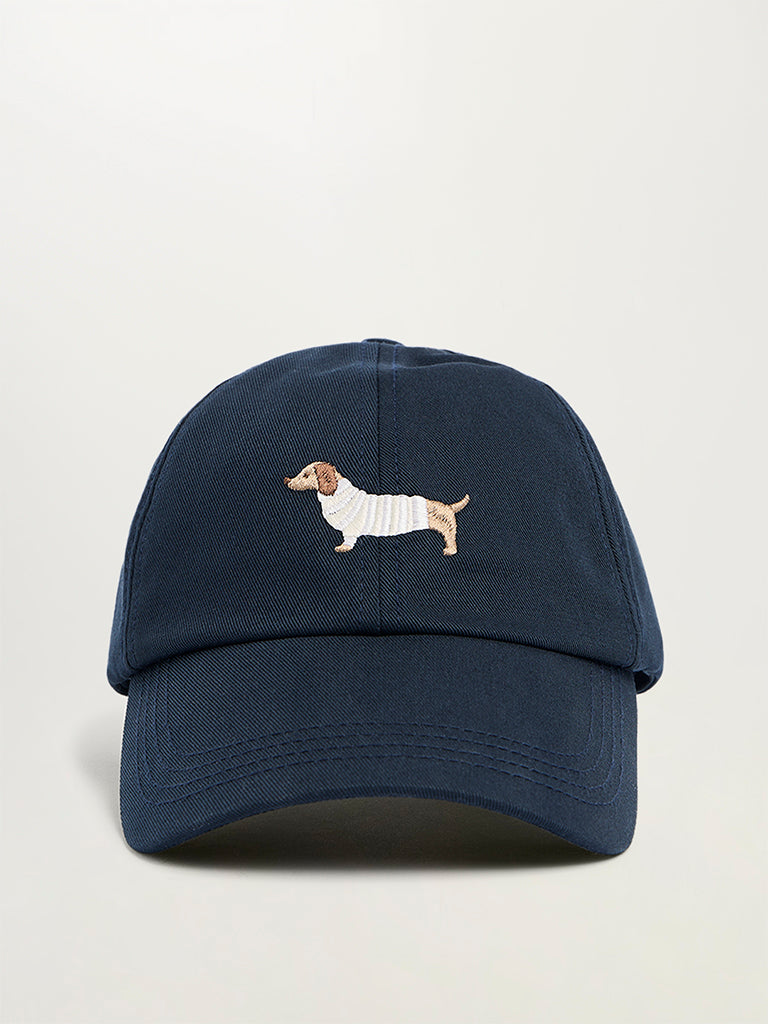 Embroidered Cotton Twill Cap