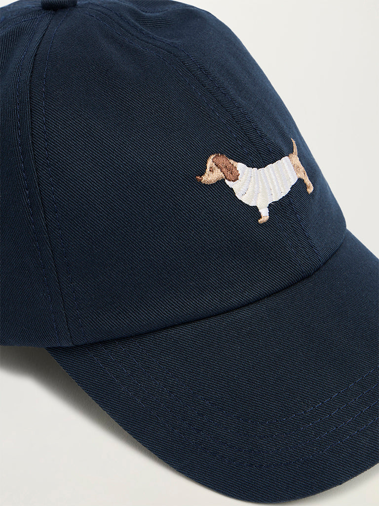 Embroidered Cotton Twill Cap