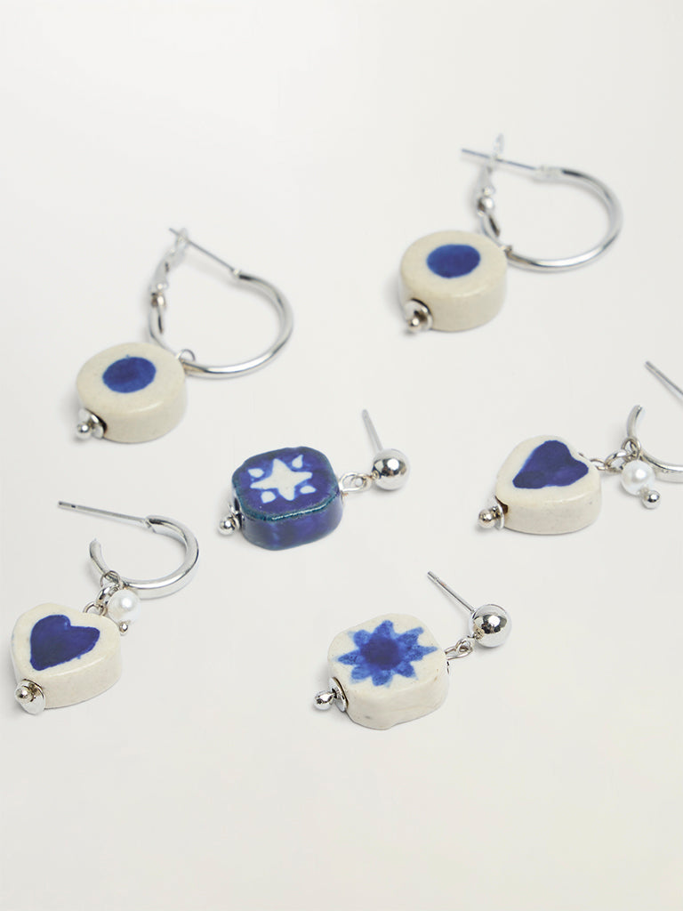 Mixed Charm Earring Set