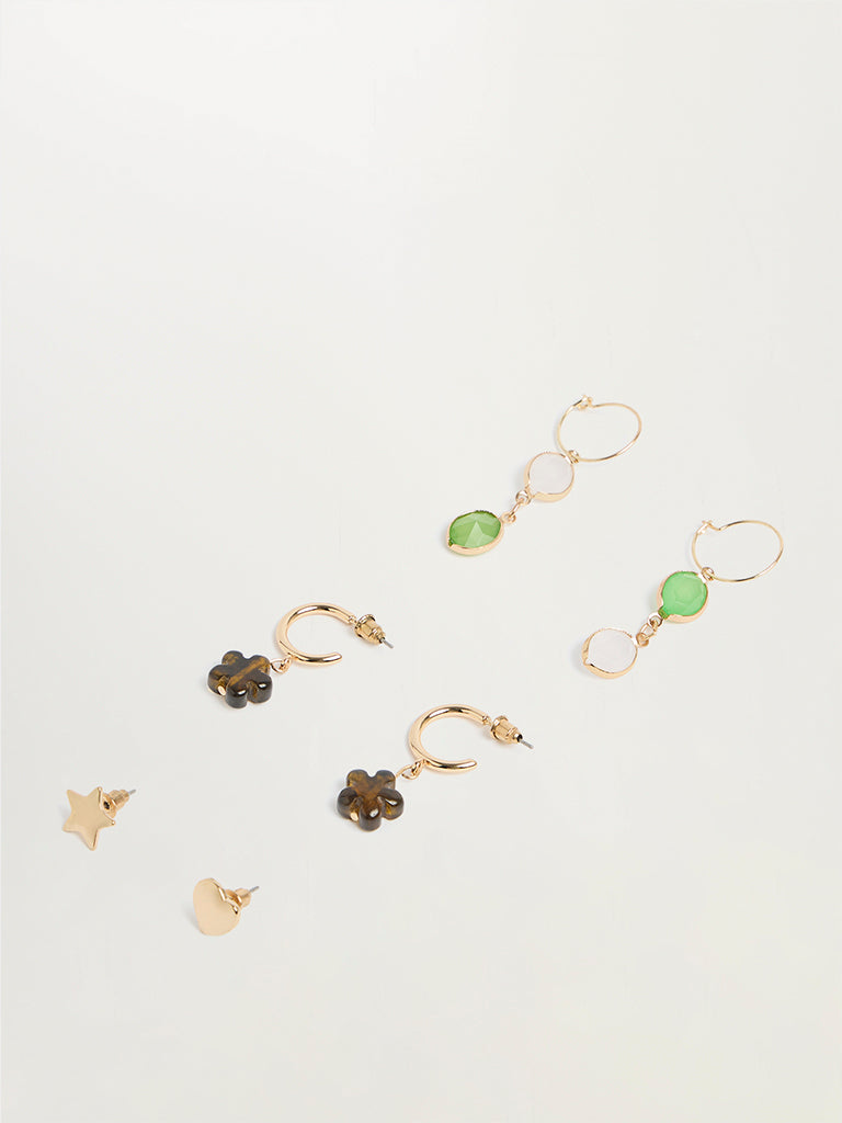 Set of 3 Assorted Earrings