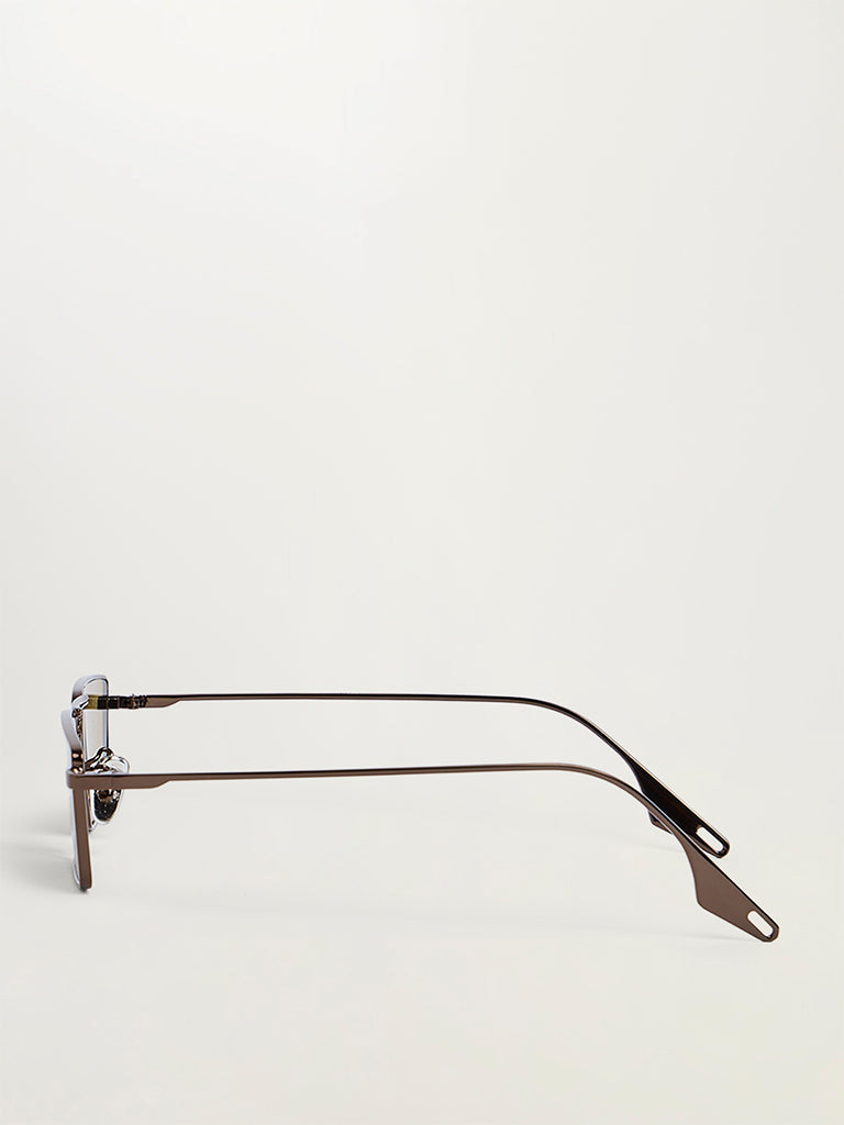 Rectangular Frame Sunglasses