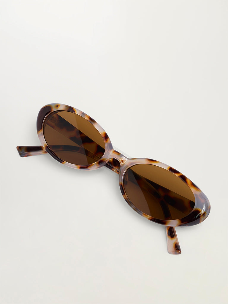 Retro Oval Sunglasses