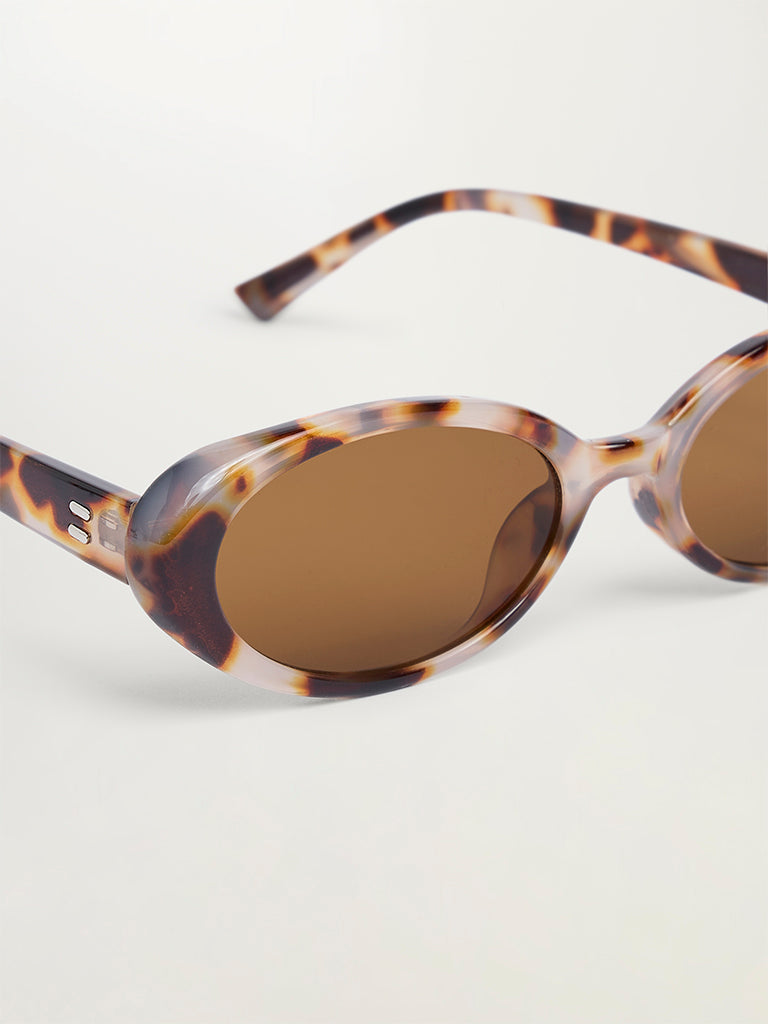 Retro Oval Sunglasses