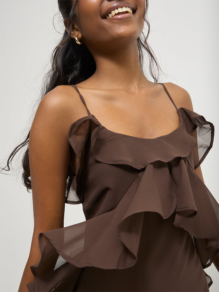 Mini Ruffled Dress