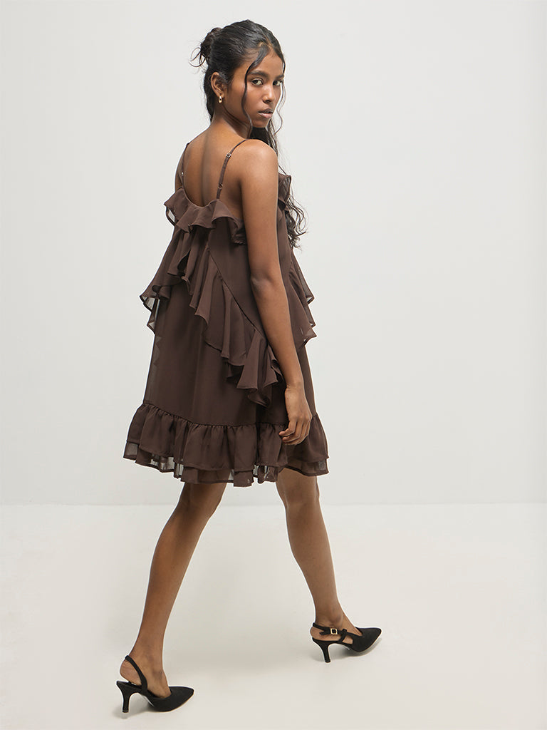 Mini Ruffled Dress
