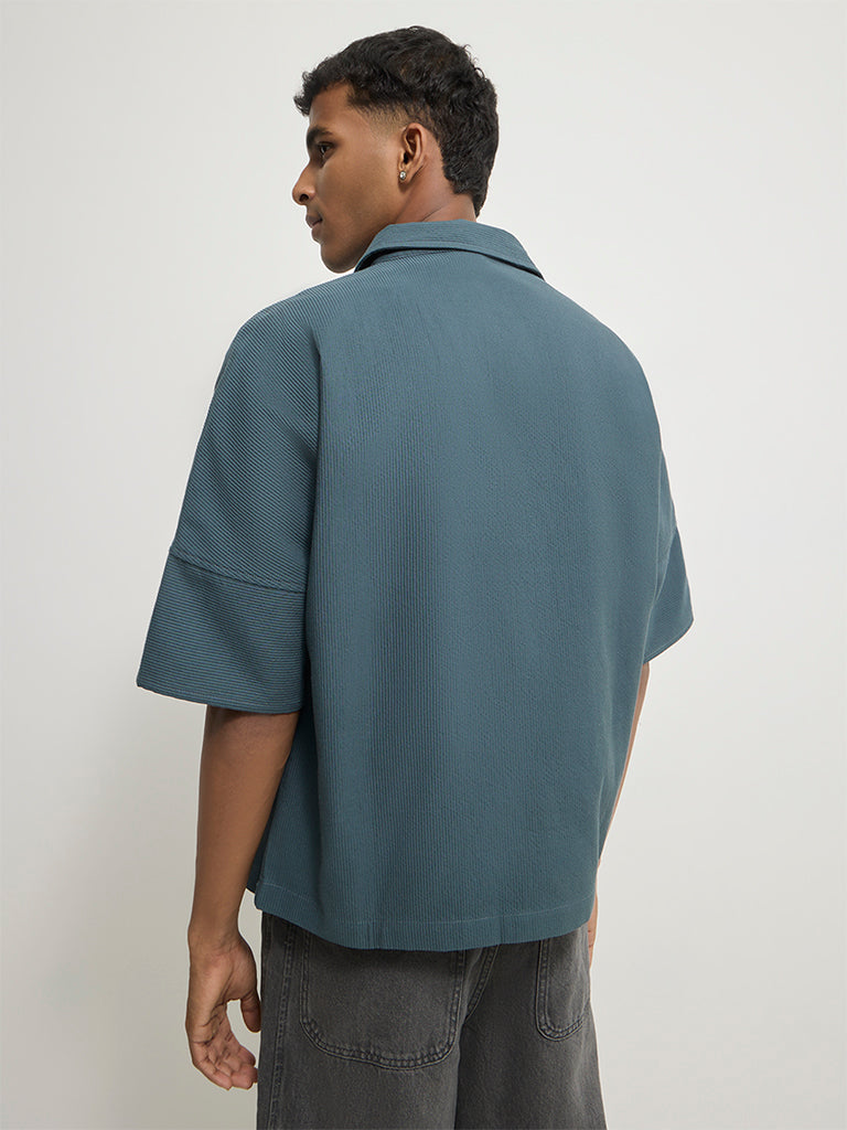 Boxy-Fit Corduroy Shirt