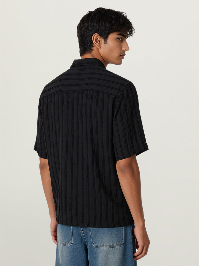 Regular-Fit Self-Striped Shirt