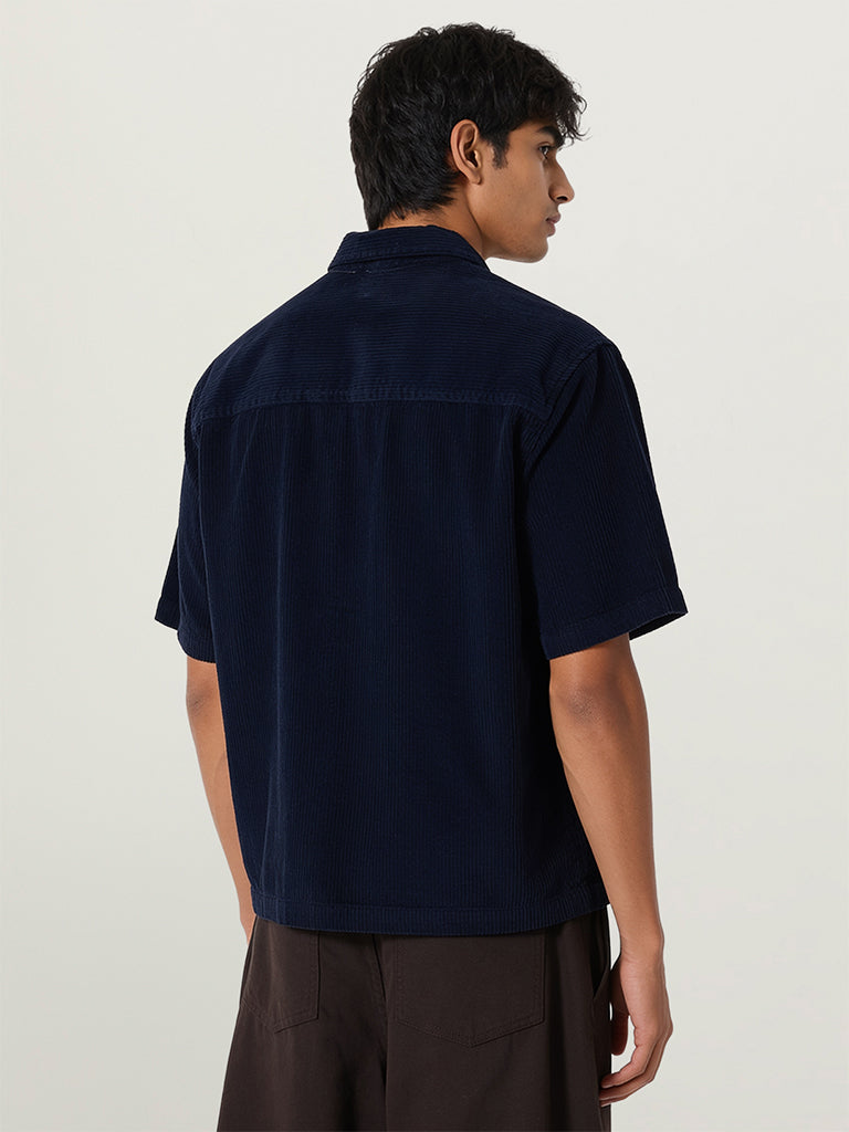 Boxy-Fit Corduroy Shirt