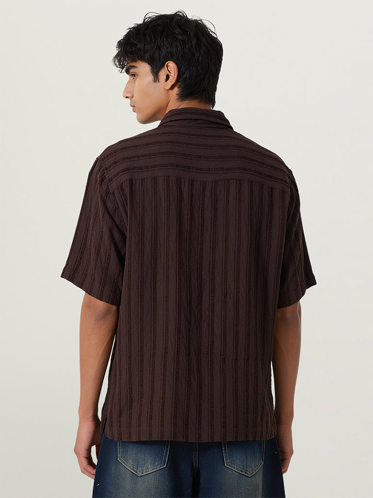Regular-Fit Self-Striped Shirt