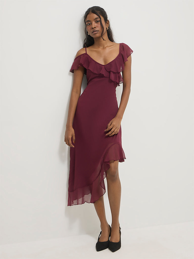 Midi Ruffled Dress