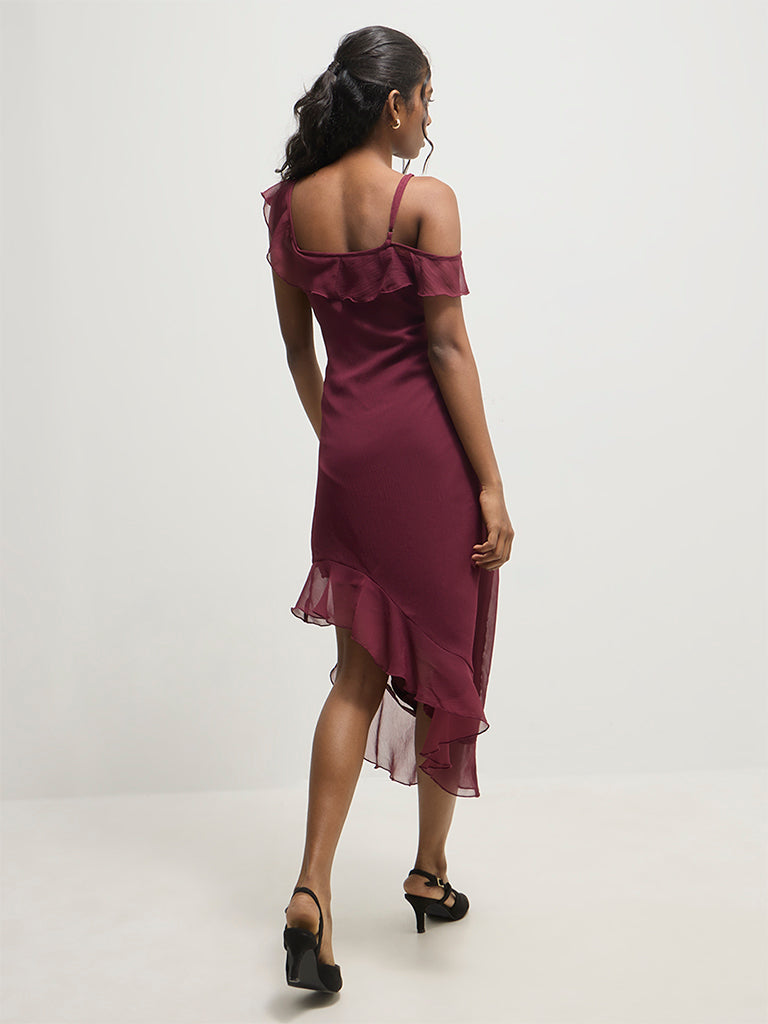 Midi Ruffled Dress