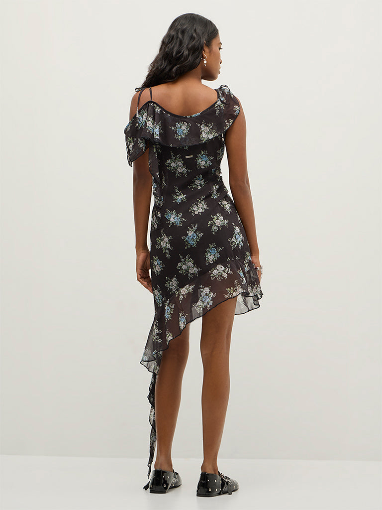 Floral Ruffle Dress