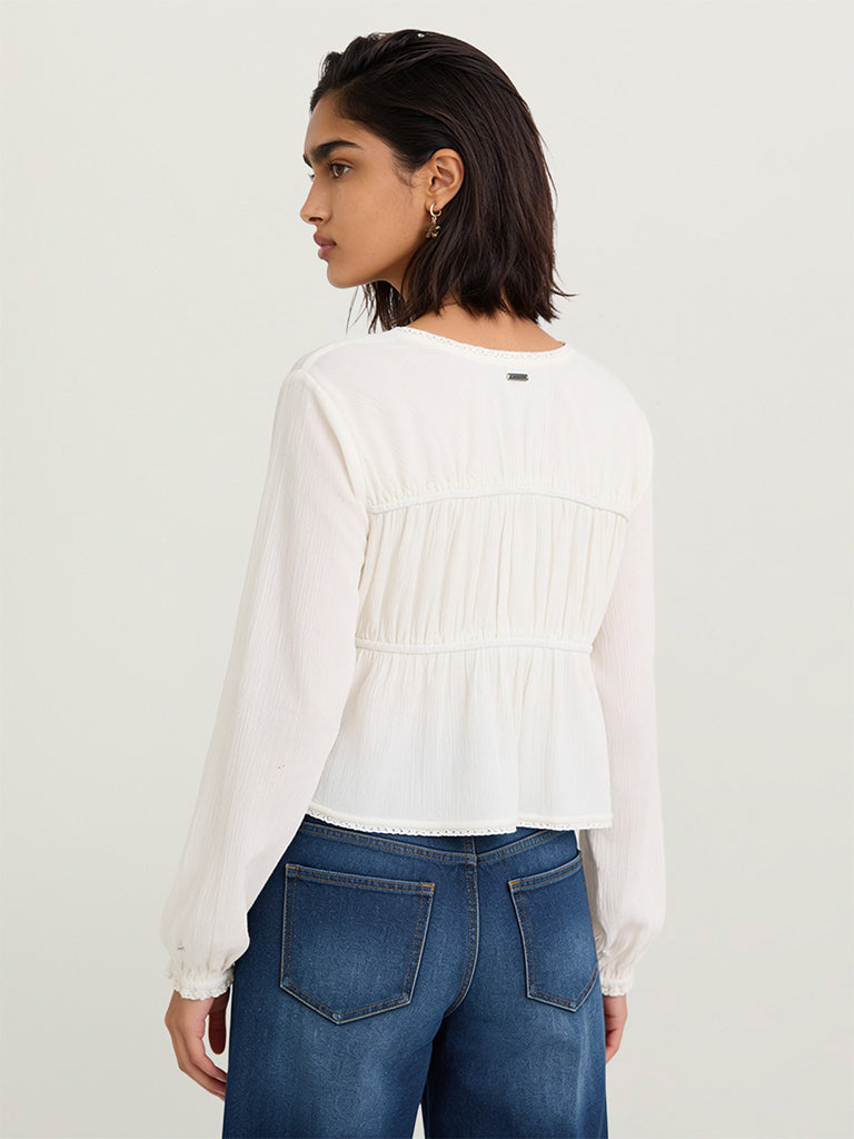 Regular-Fit Blouse