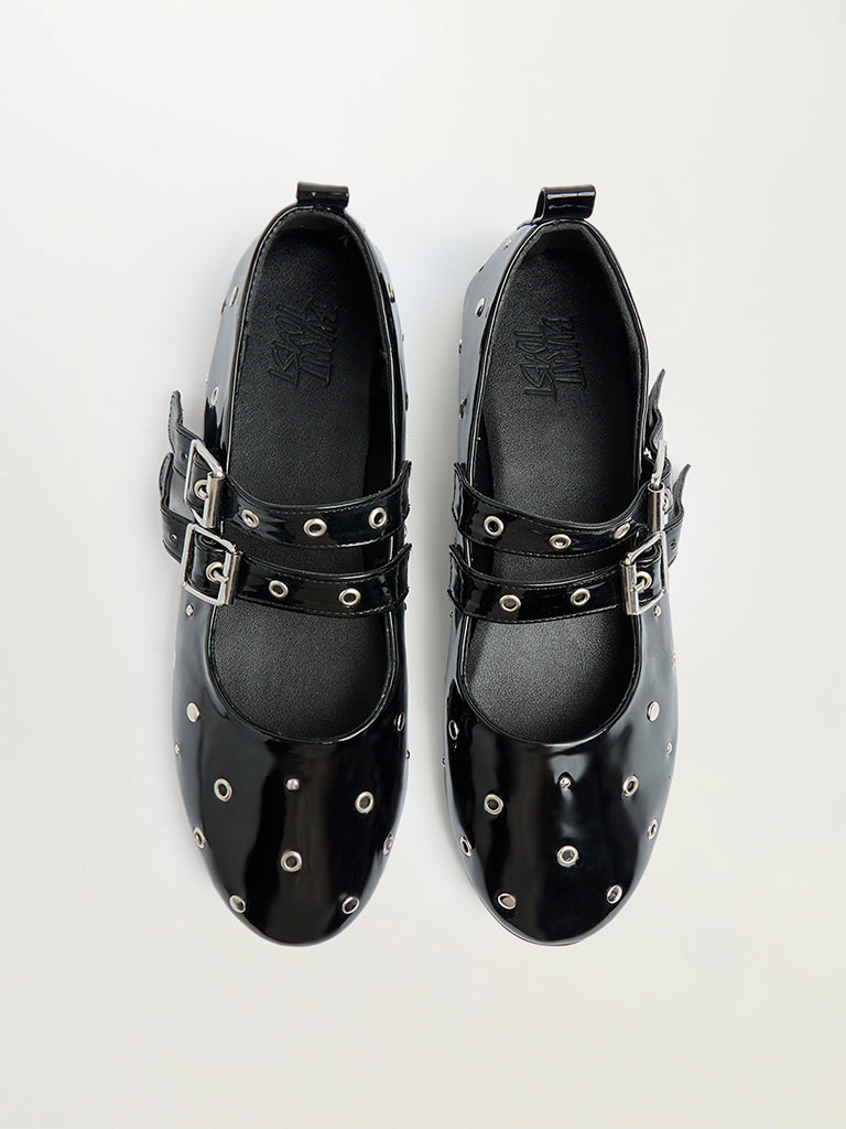 Eyelet Mary Janes