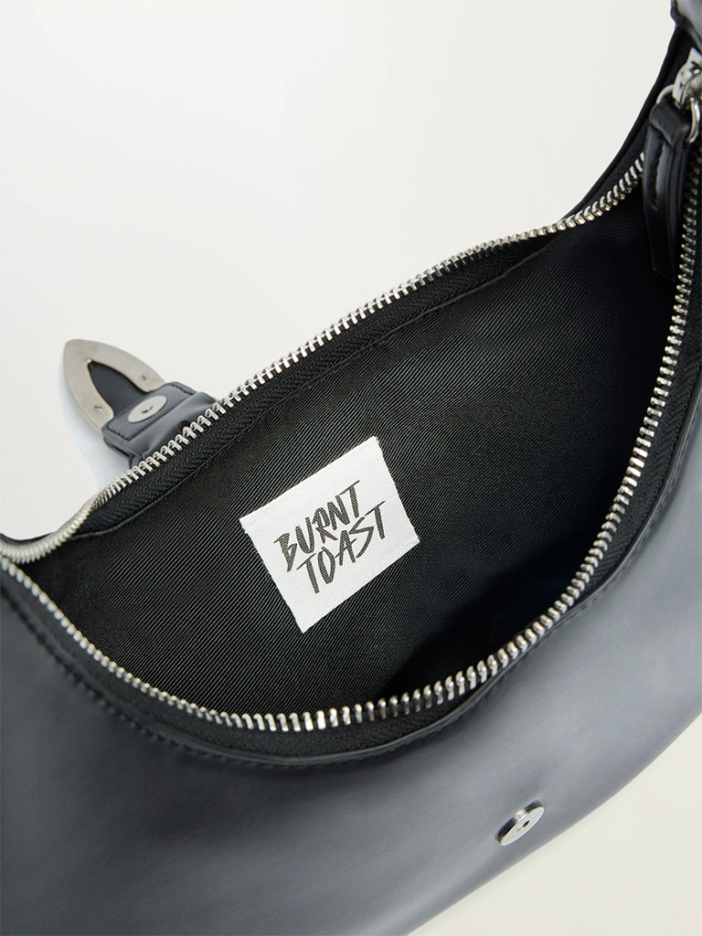 Buckle Detail Shoulder Bag