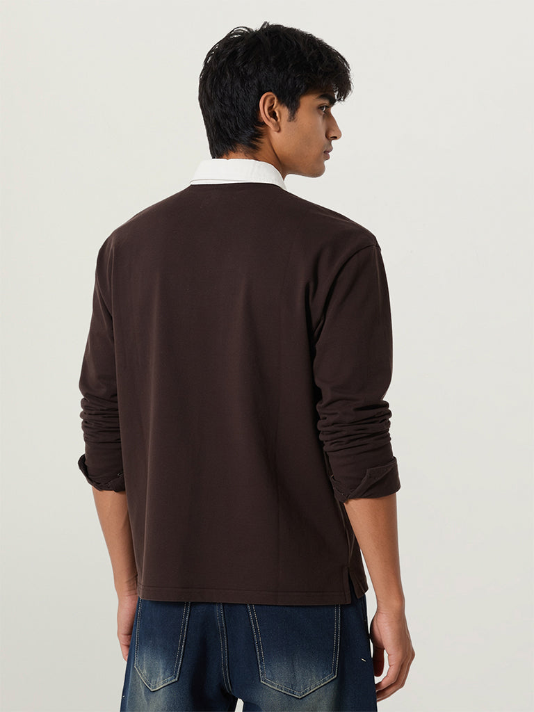 Boxy-Fit Polo T-Shirt