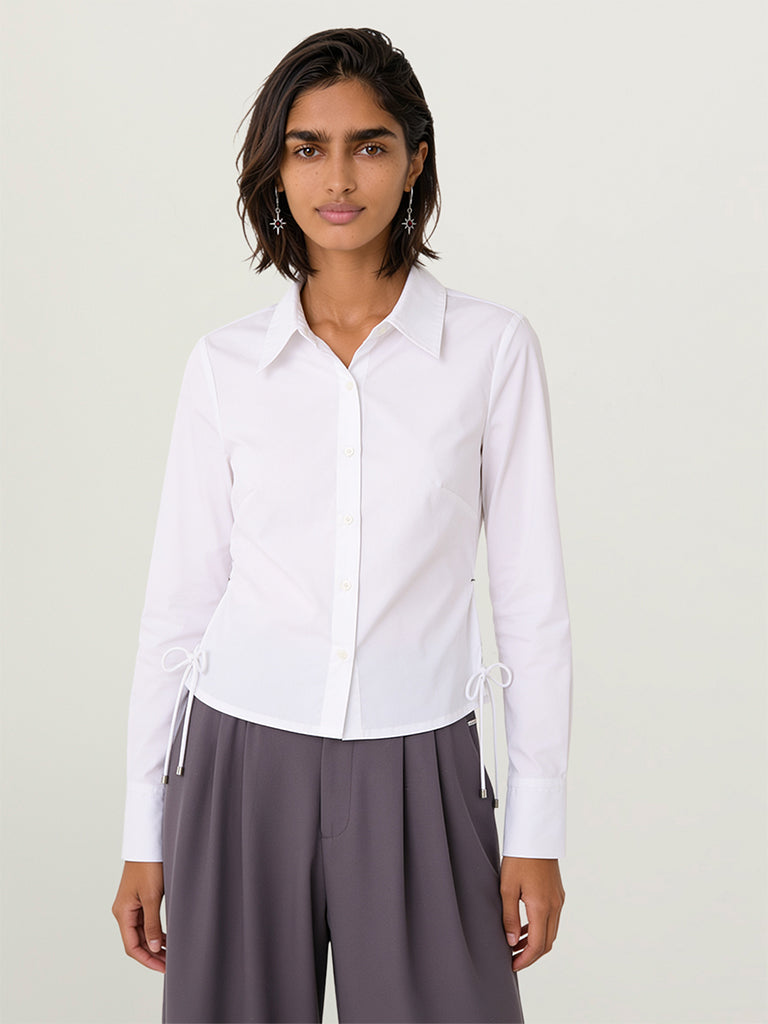 Fitted Solid Shirt