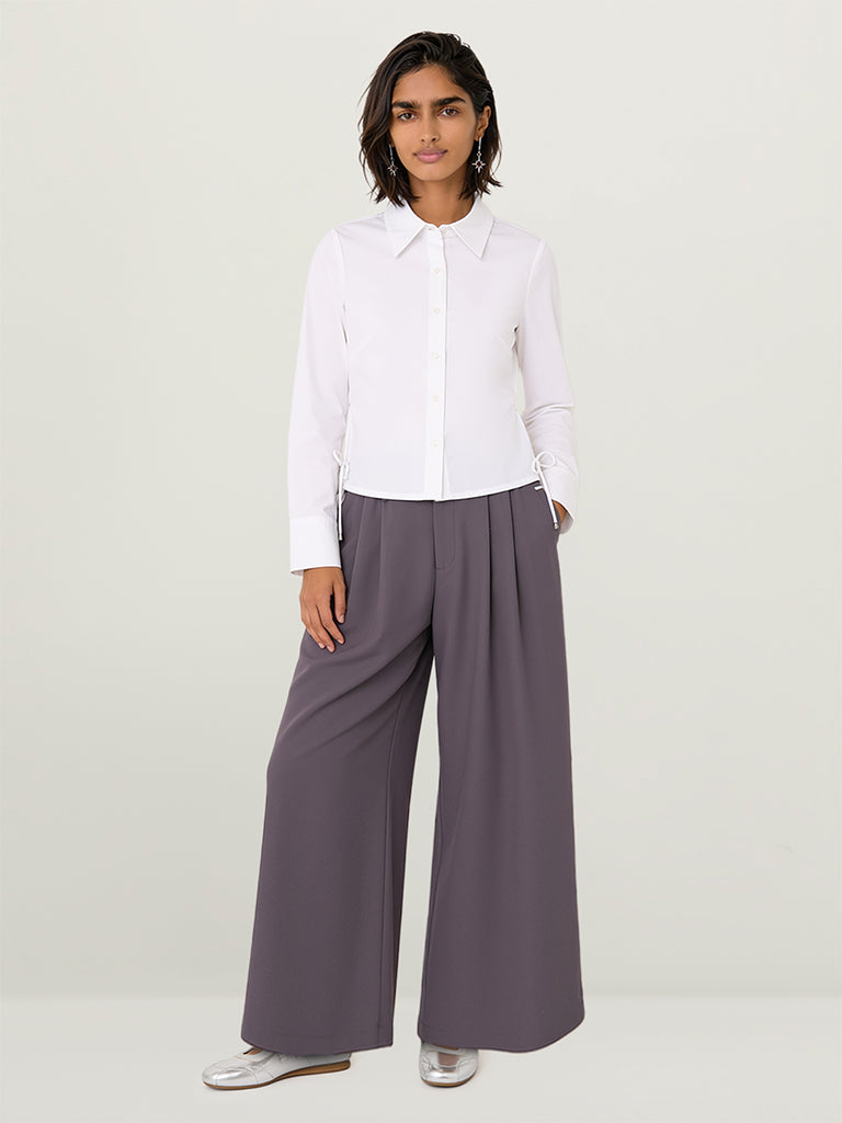 Fitted Solid Shirt