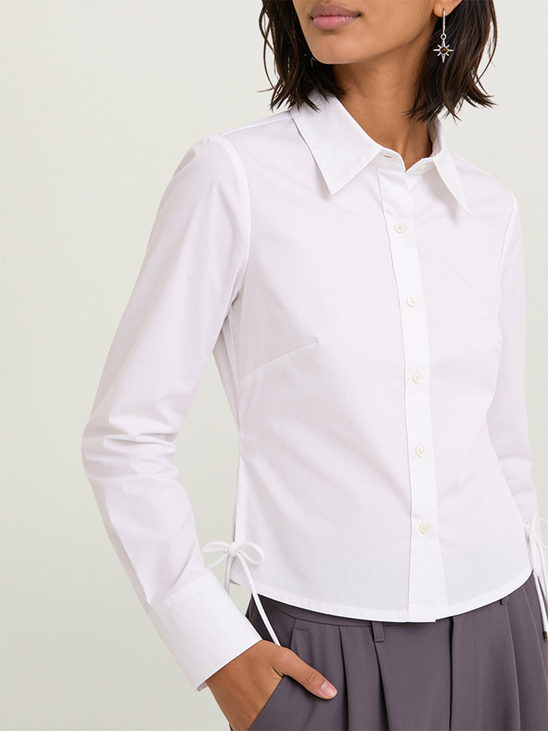 Fitted Solid Shirt