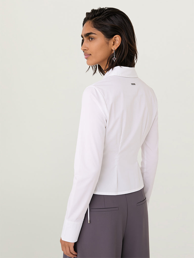 Fitted Solid Shirt