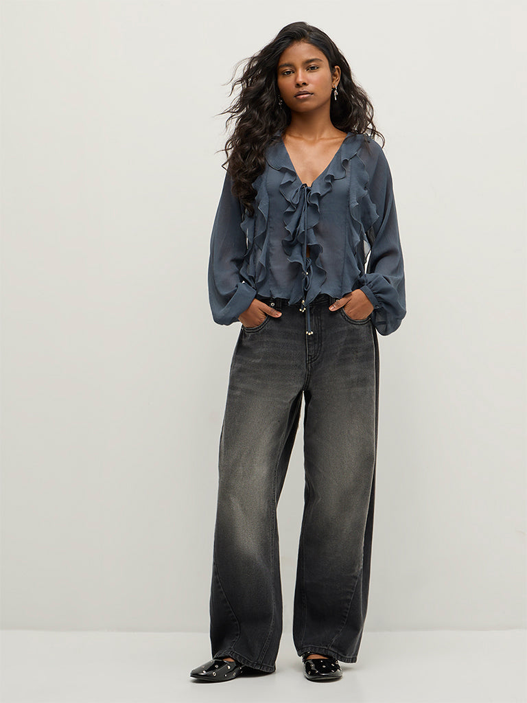 Ruffled Top