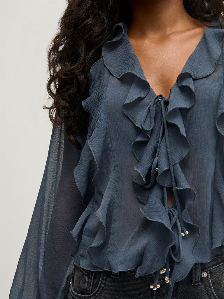 Ruffled Top