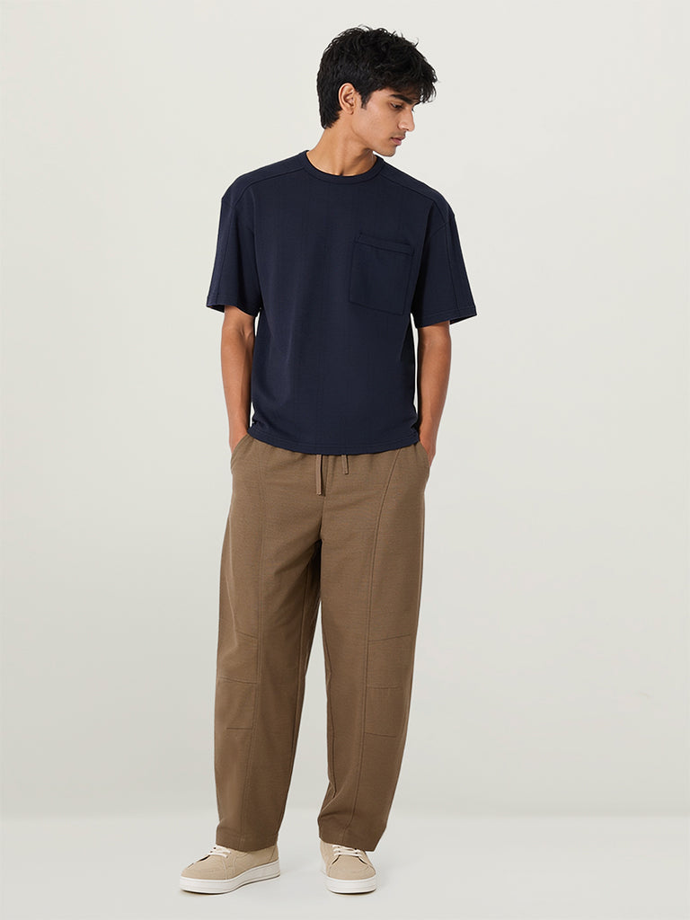 Regular-Fit Self-Striped T-Shirt