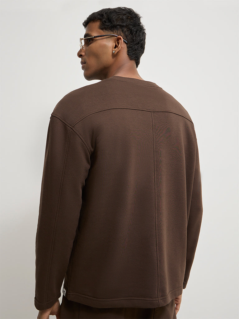 Regular-Fit Typographic Sweatshirt