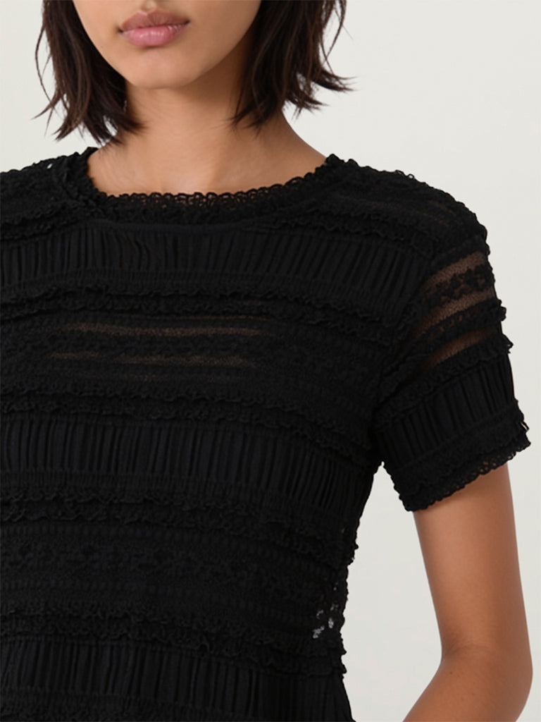 Fitted Textured Top