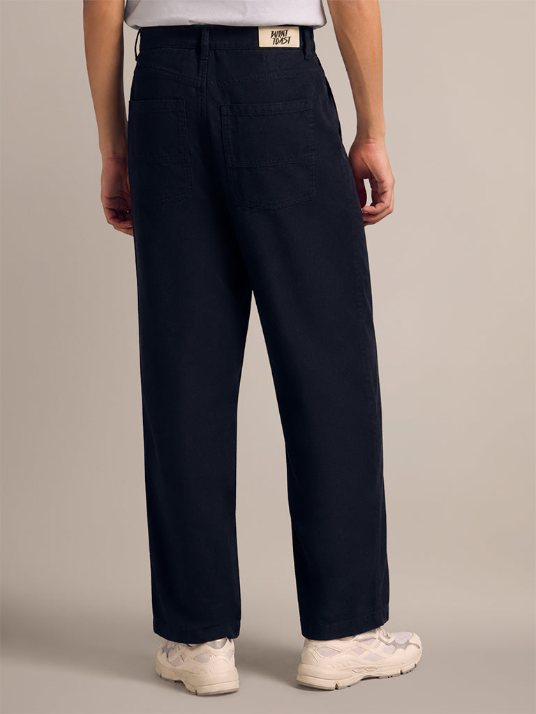 Wide-Leg Track Pants