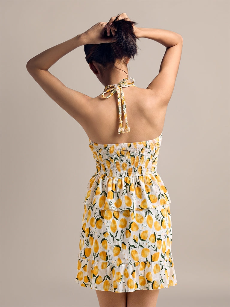 Halter Mini Dress